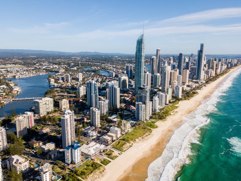 The Gold Coast has been attracting overseas capital for years with tourism appeal and strong population growth. Photo: Darren Tierney
