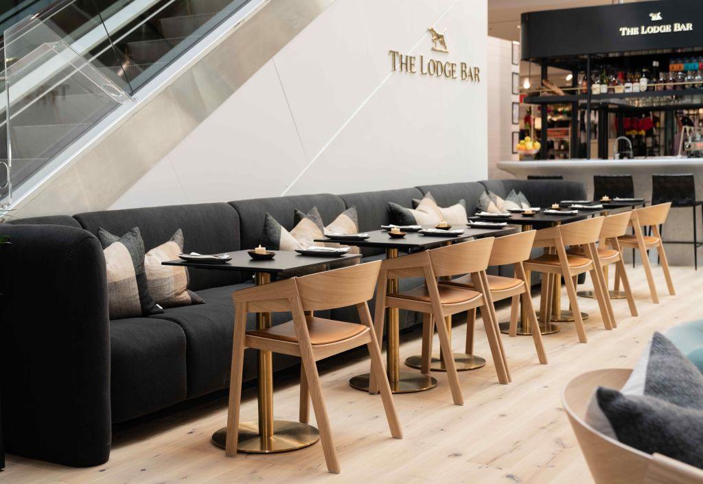 The Lodge Bar by Rodd and Gunn.