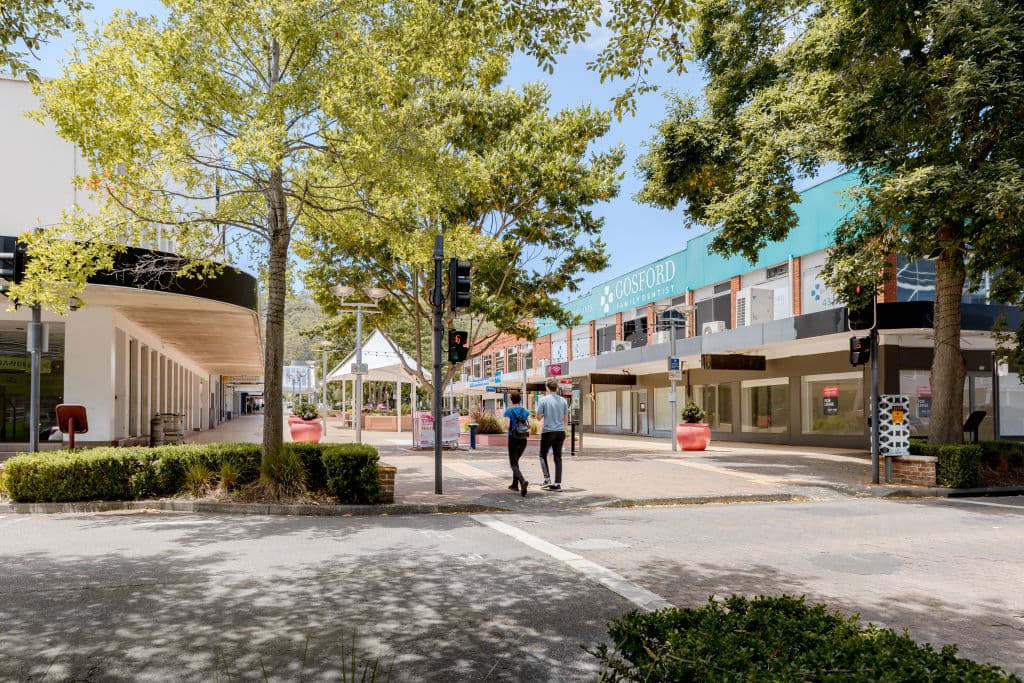 Gosford is set to benefit from the Newcastle to Sydney high-speed rail link. Photo: Vaida Savickaite