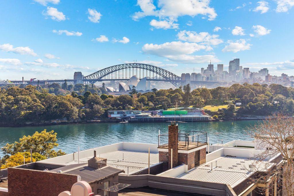 view of sydney harbour and opera house