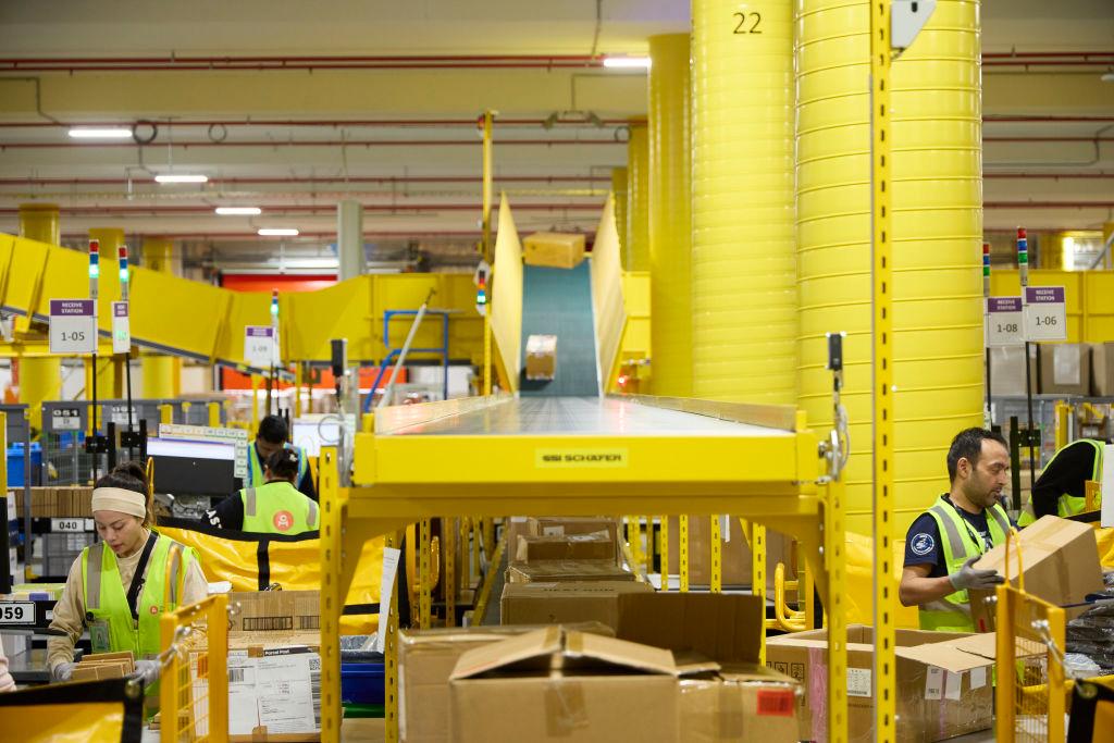 Amazon Australia's Cranbourne West fulfilment facility