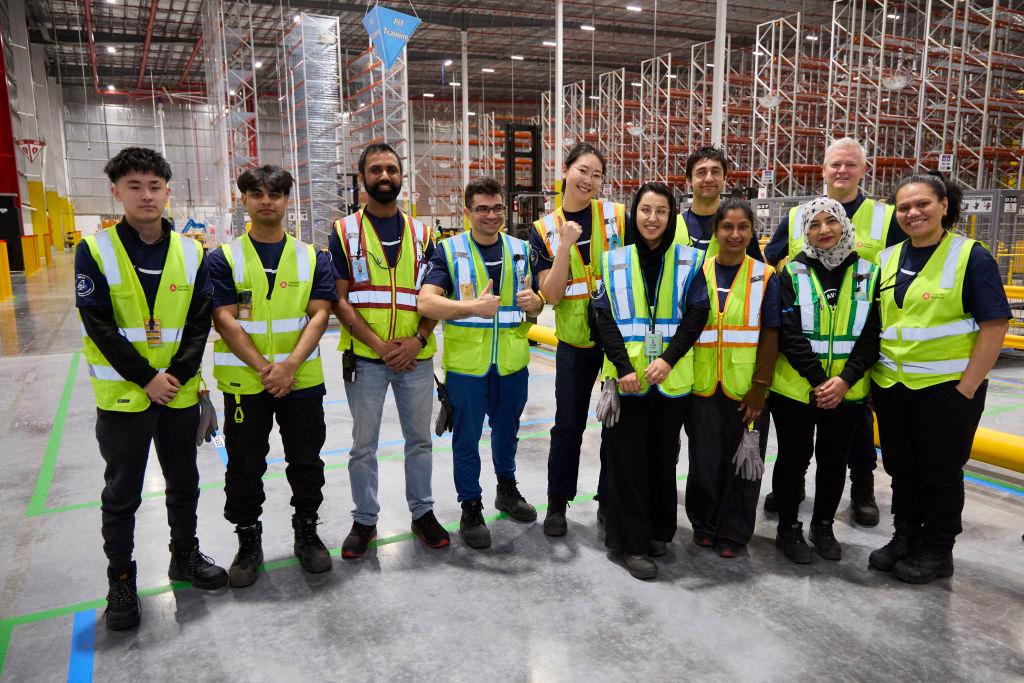Amazon Australia's Cranbourne West fulfilment facility
