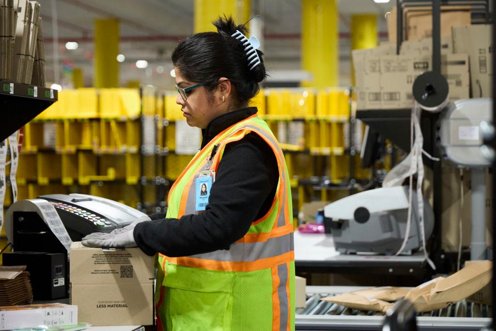 Amazon Australia's Cranbourne West fulfilment facility