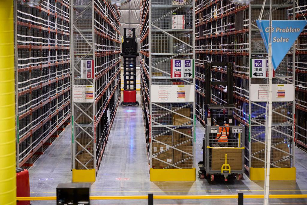 Amazon Australia's Cranbourne West fulfilment facility