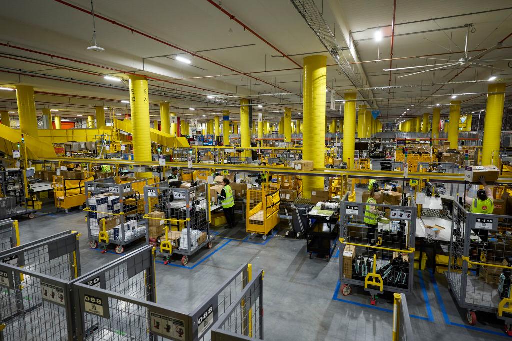 Amazon Australia's Cranbourne West fulfilment facility