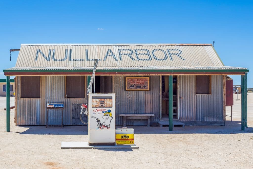 Nullarbor Roadhouse on the Eyre Highway