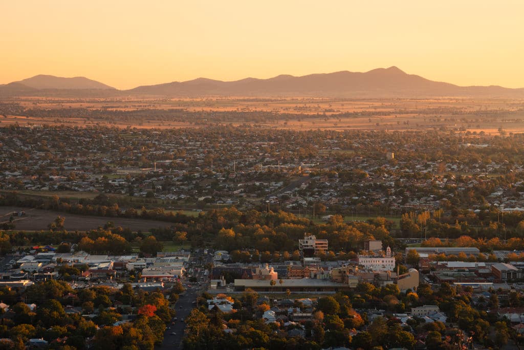 Defence spending is benefiting economies in regions such as Tamworth. Photo: Daniel Tran