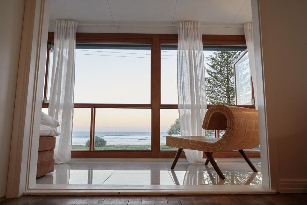 Romantic water views from Cupola accommodation above Shelter.