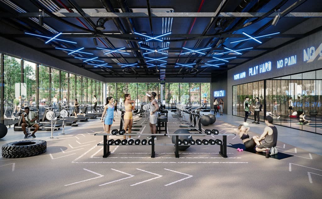 Gym facilities are part of the new-age amenity being offered at Urban Acres in Mount Waverley.
