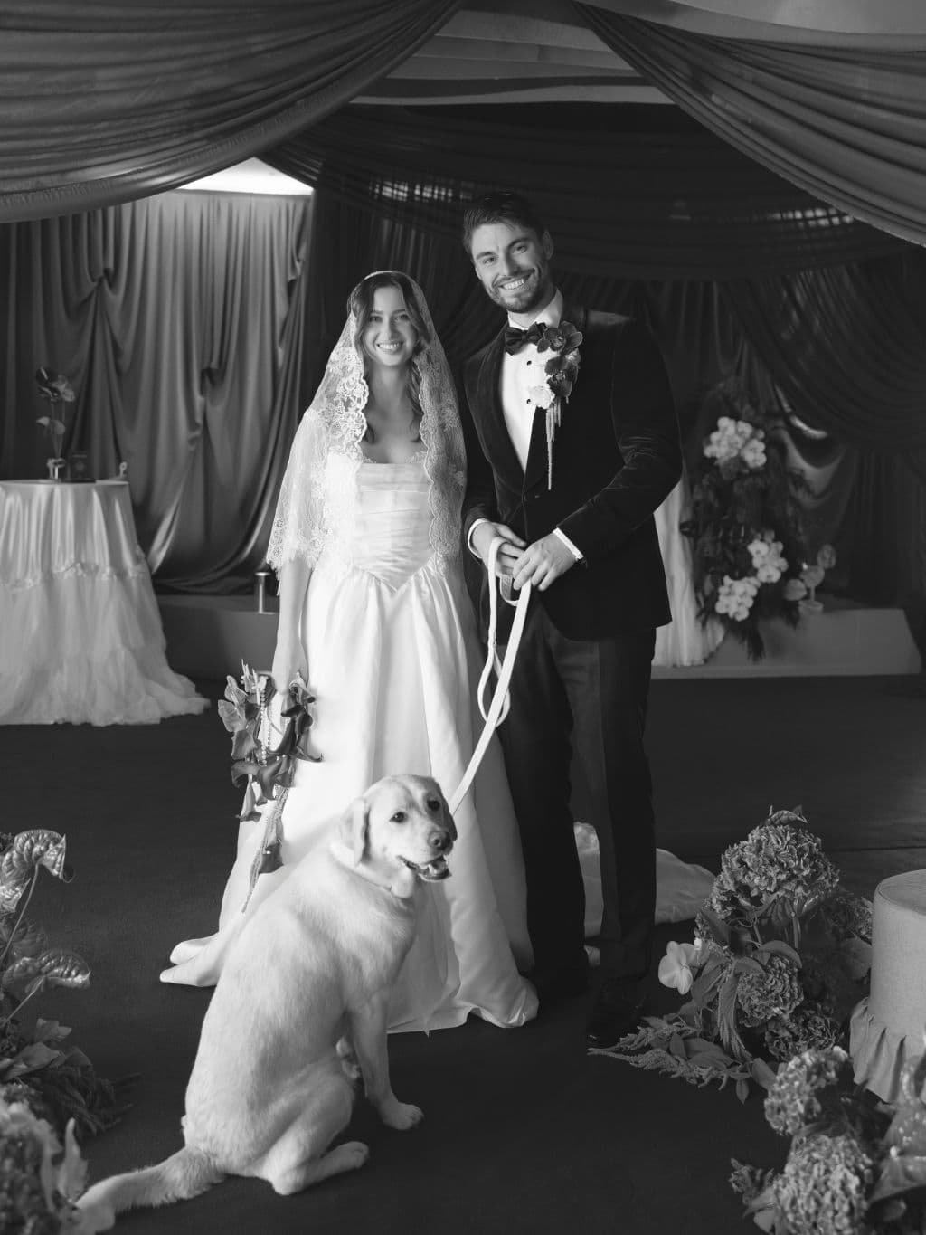 Naïla and Lachlan legally wed at Pinterest headquarters in Sydney and will jet to Spain later in the year for their main event - a destination wedding.