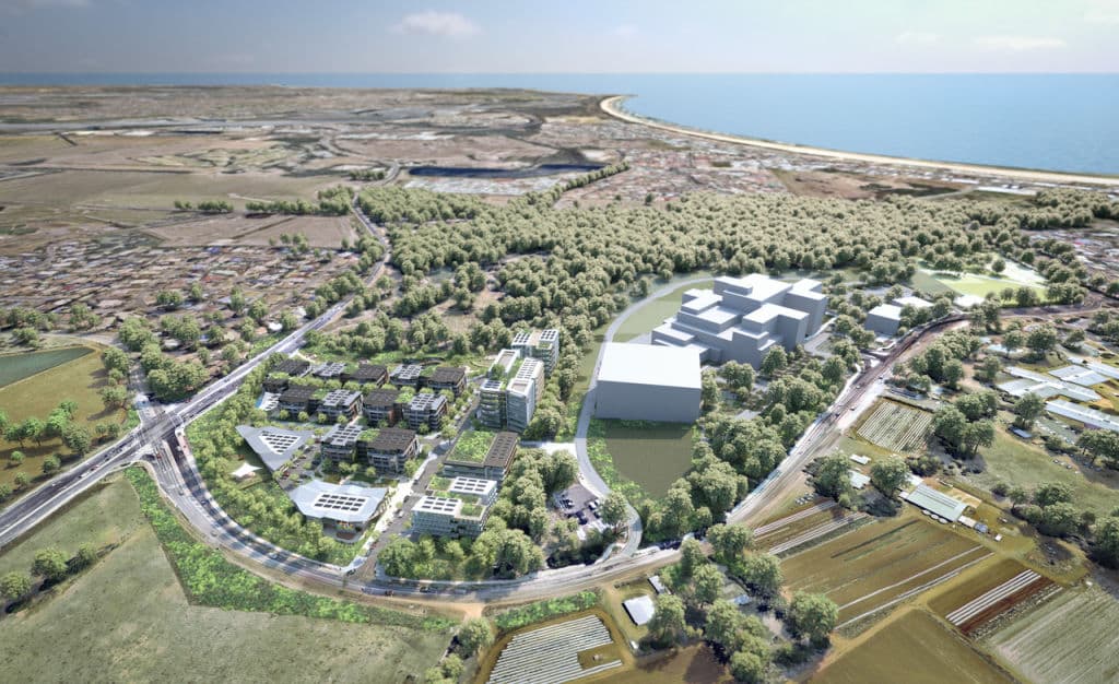 The proposed Cudgen Connection masterplan development in northern NSW