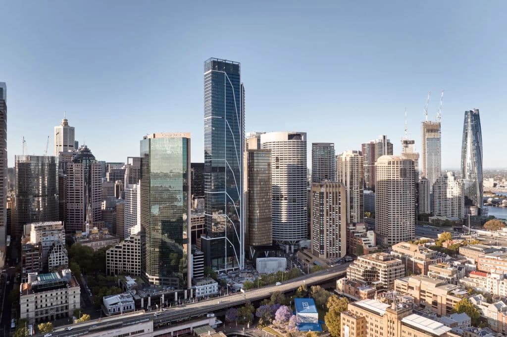 Lendlease’s flagship commercial building Salesforce Tower holds the mantle for the city’s tallest office tower.
