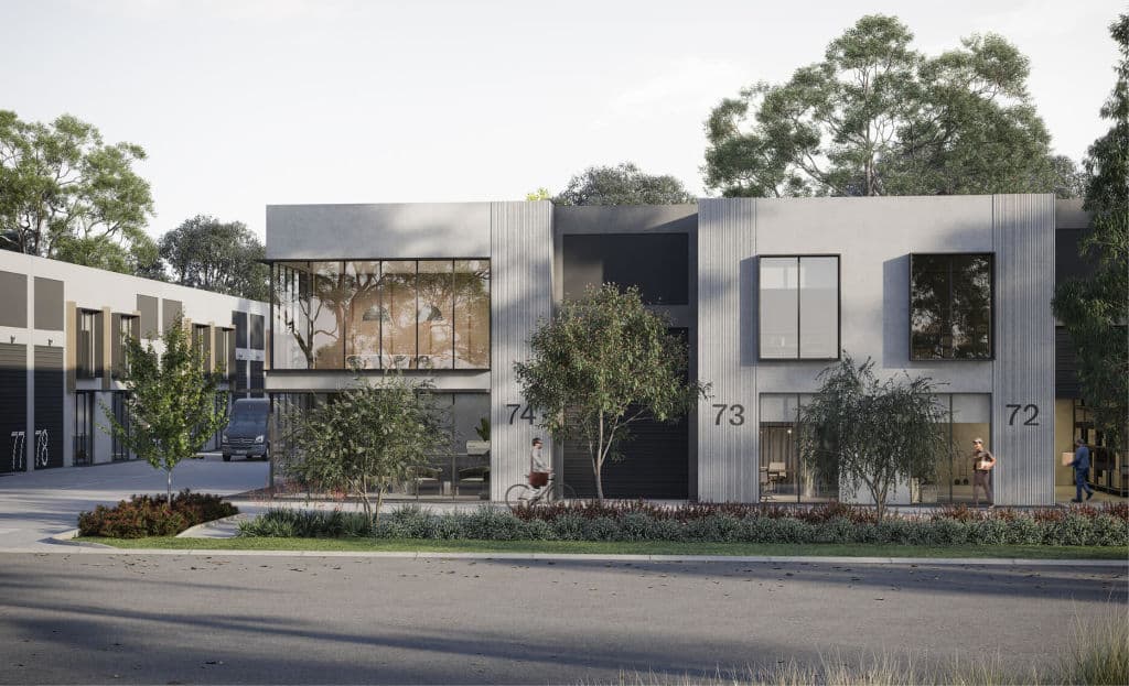 small format industrial building