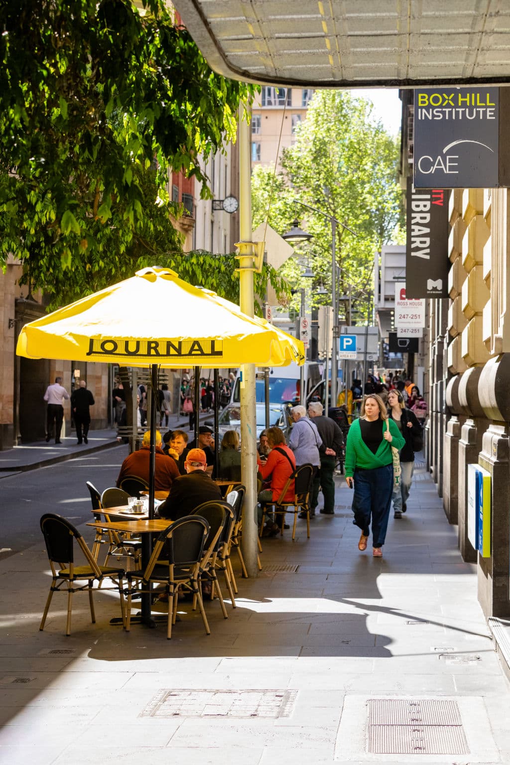 Flinders Lane, home to restaurants galore, will undergo a $5 million makeover to become a pedestrian first strip. Photo: Greg Briggs