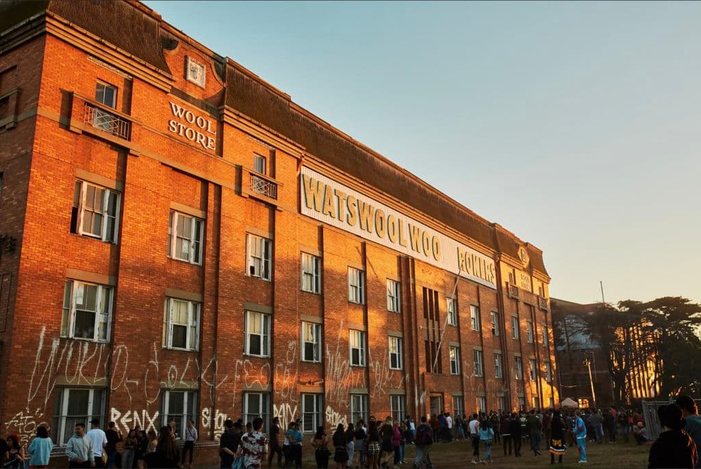 The Wool Store building in Footscray was built in the 40s and its heritage remains intact.