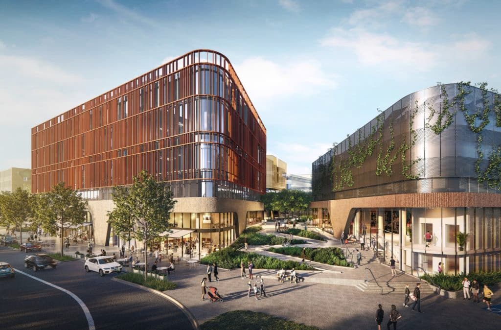 The new Footscray Hospital, corner of Ballarat and Geelong roads, Footscray