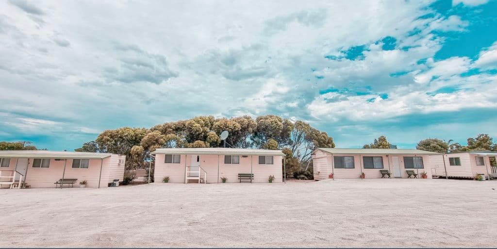 Cabin in rural Australia.