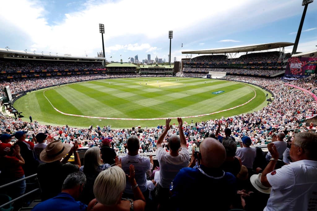 Big crowd during Day 1 of the 5th Ashes Test match between Australia and England at the SCG on January 4, 2026. Photo by Phil HillyardImage Supplied for Editorial Use only - NO ON SALES - copyright Phil Hillyard )