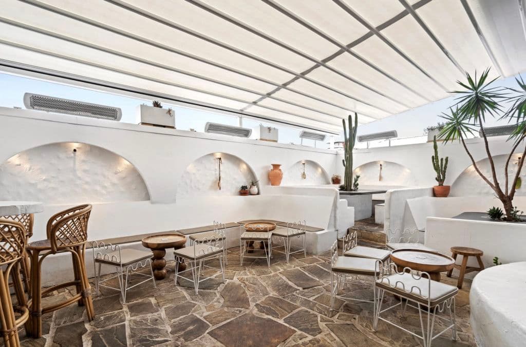 With a retractable roof closed over the elevated position is protected through the year.