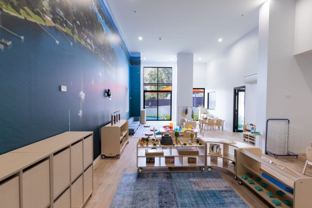 childcare centre indoor play space