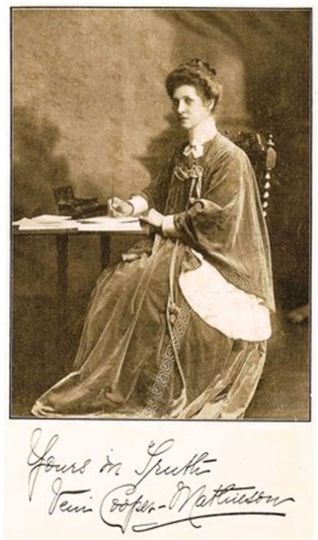 'Sister Veni' Cooper-Mathieson, whose real name was Amanda Melvina Cooper.