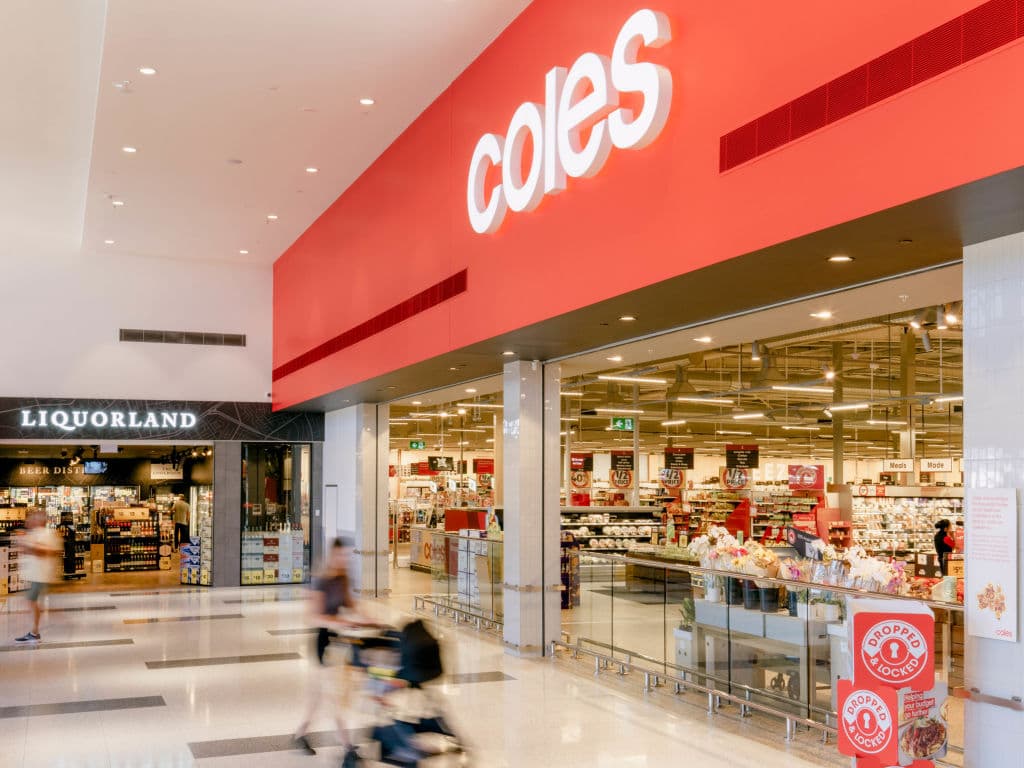 Coles, grocery store, supermarket