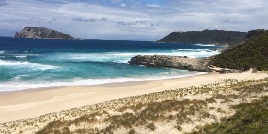 A beautiful remote beach in WA.