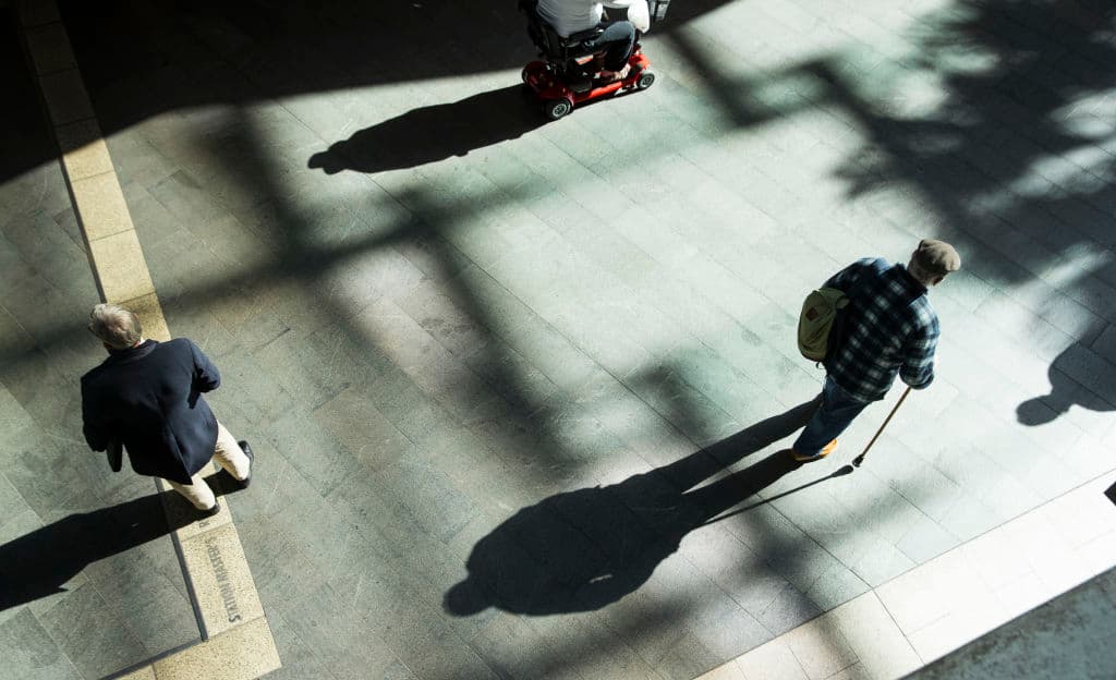 Australia’s median age is projected to increase from 38.6 years in 2025–26 to 45.0 years by 2062–63, according to the Intergenerational Report. Photo: Louie Douvis