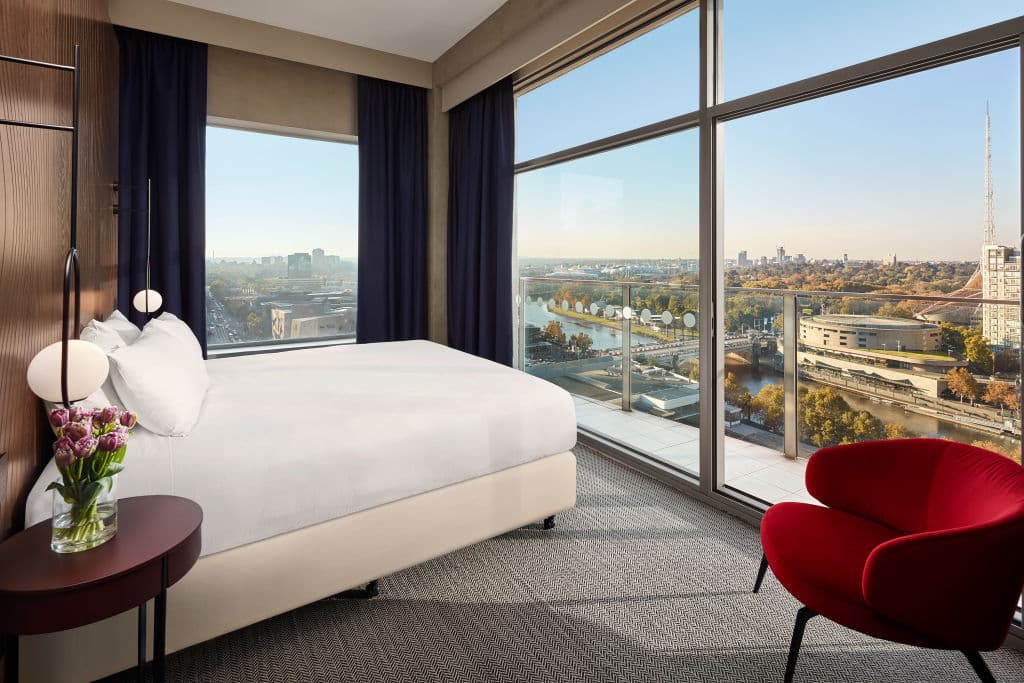 Melbourne's DoubleTree by Hilton is located on Flinders Street with incredible city views.