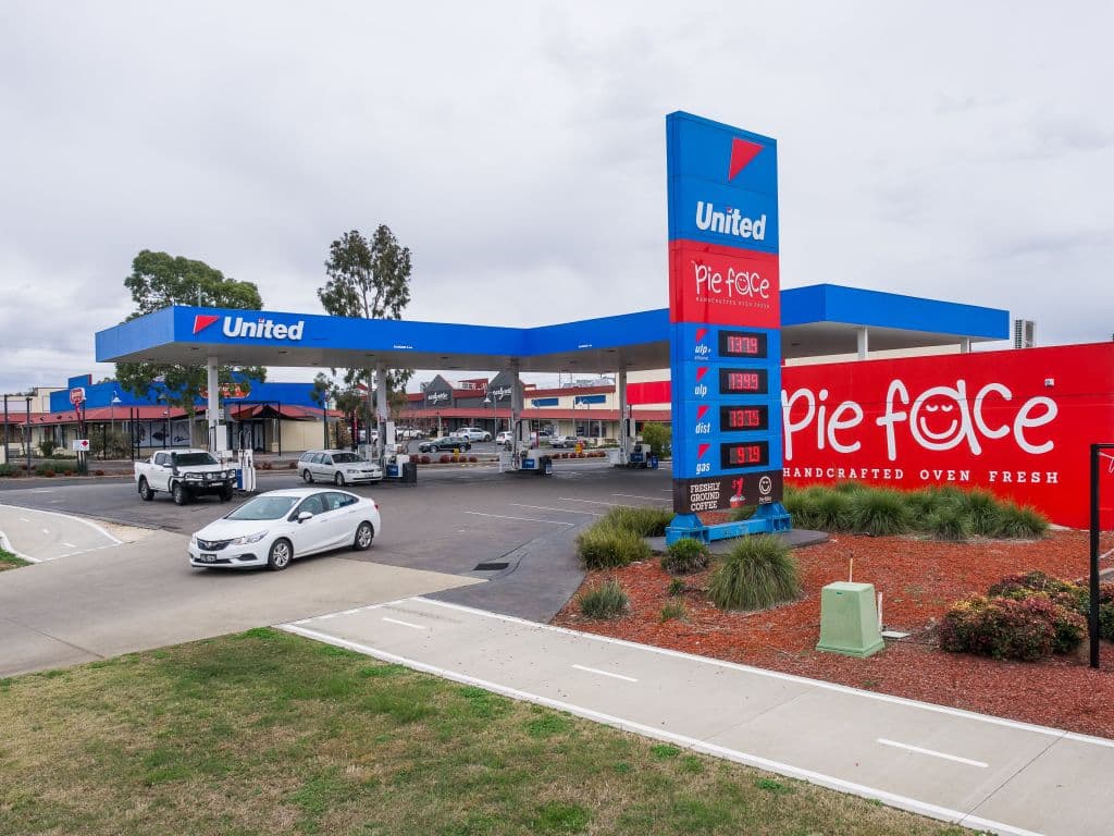 Petrol stations are a popular 'set and forget' asset.