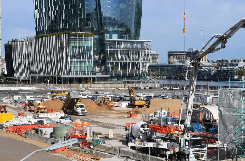 Construction occupiers account for 146,529 square metres of industrial floor space. Photo: Peter Rae