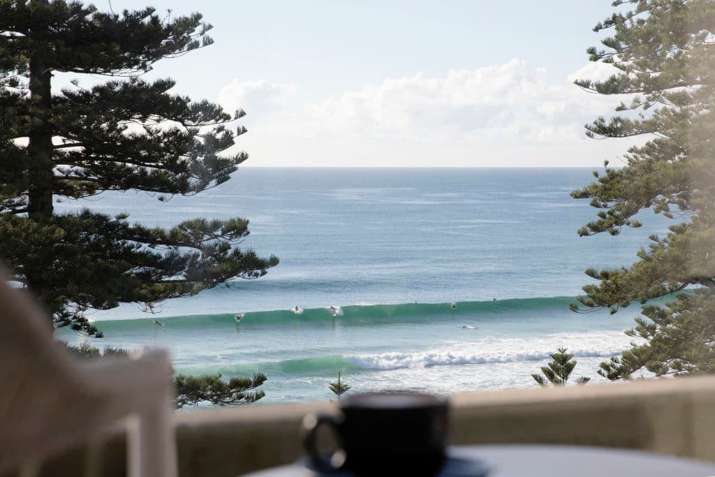 Coastal vista at Manly Pacific