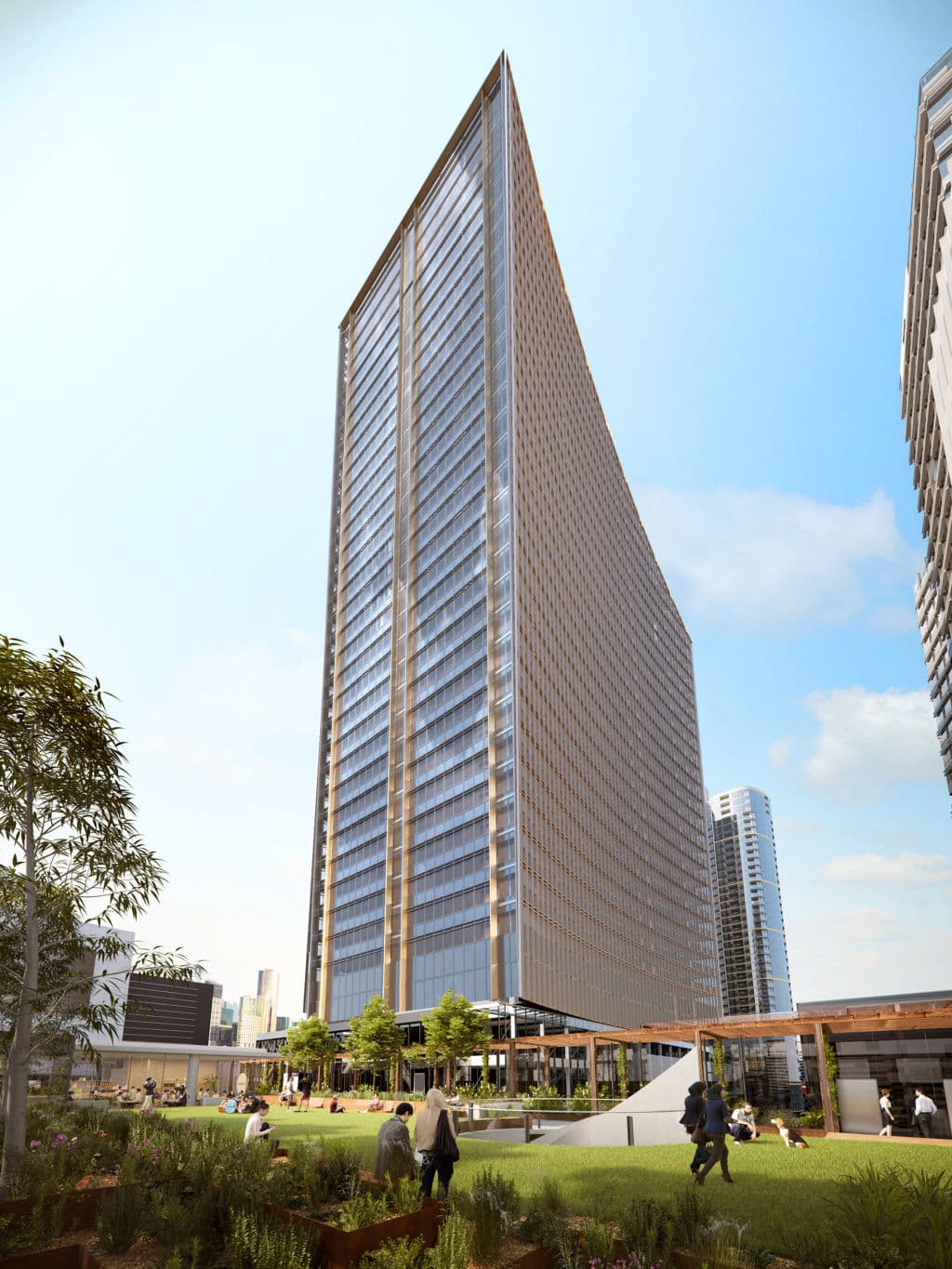 Melbourne Quarter Tower_Lendlease_Exterior render day