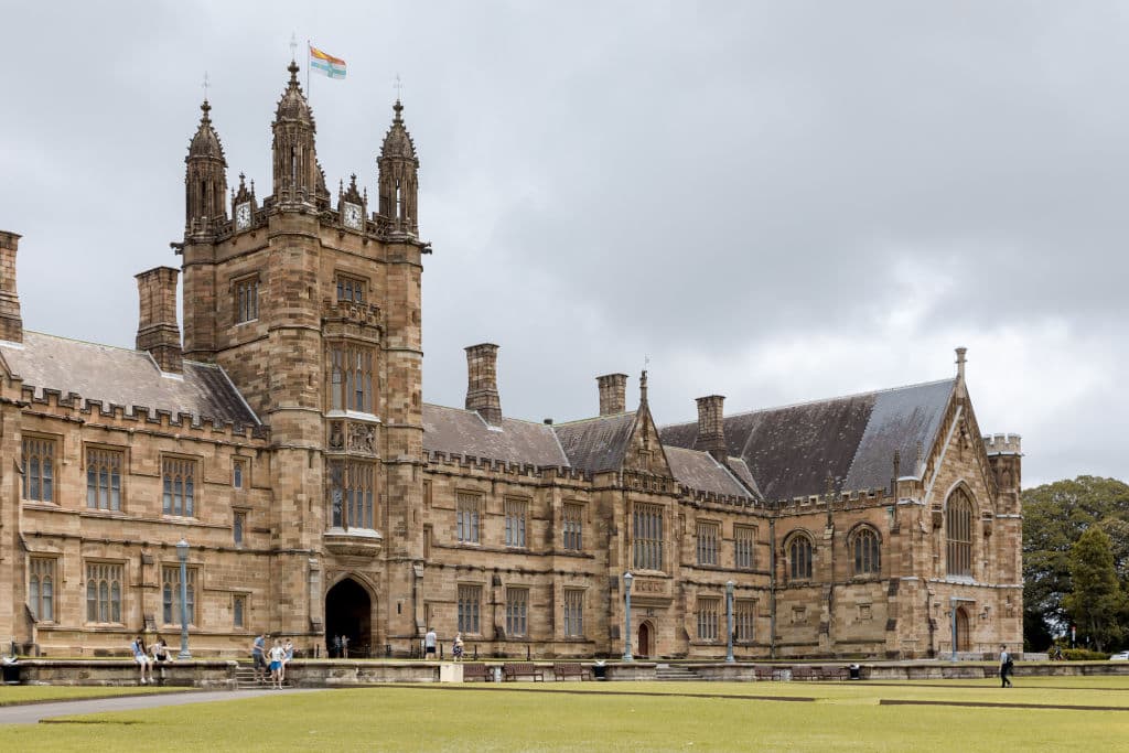 The University of Sydney's Camperdown campus is nearby. Photo: Vaida Savickaite