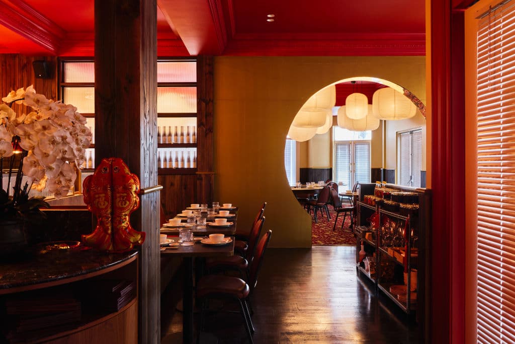 The Double Happy Chinese Restaurant at the Empire Hotel on Parramatta Road in Annandale. Photo: Steven Woodburn