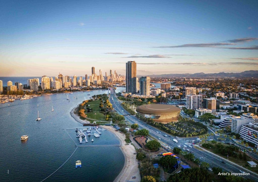 The Gold Coast is the main location for major theme parks in Australia.