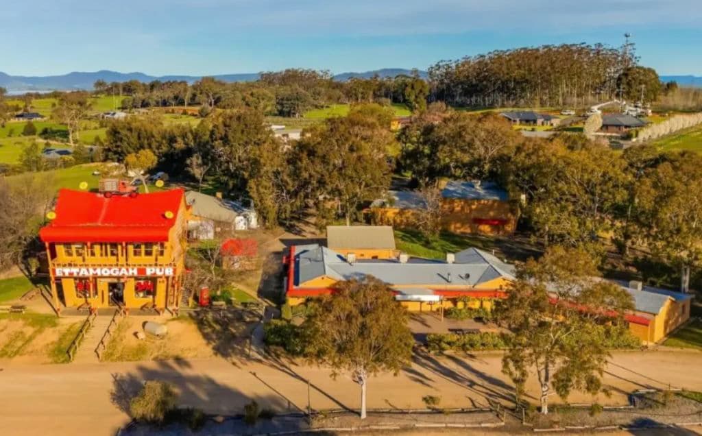 The pub is just one aspect of the sprawling 4.81-hectare site.