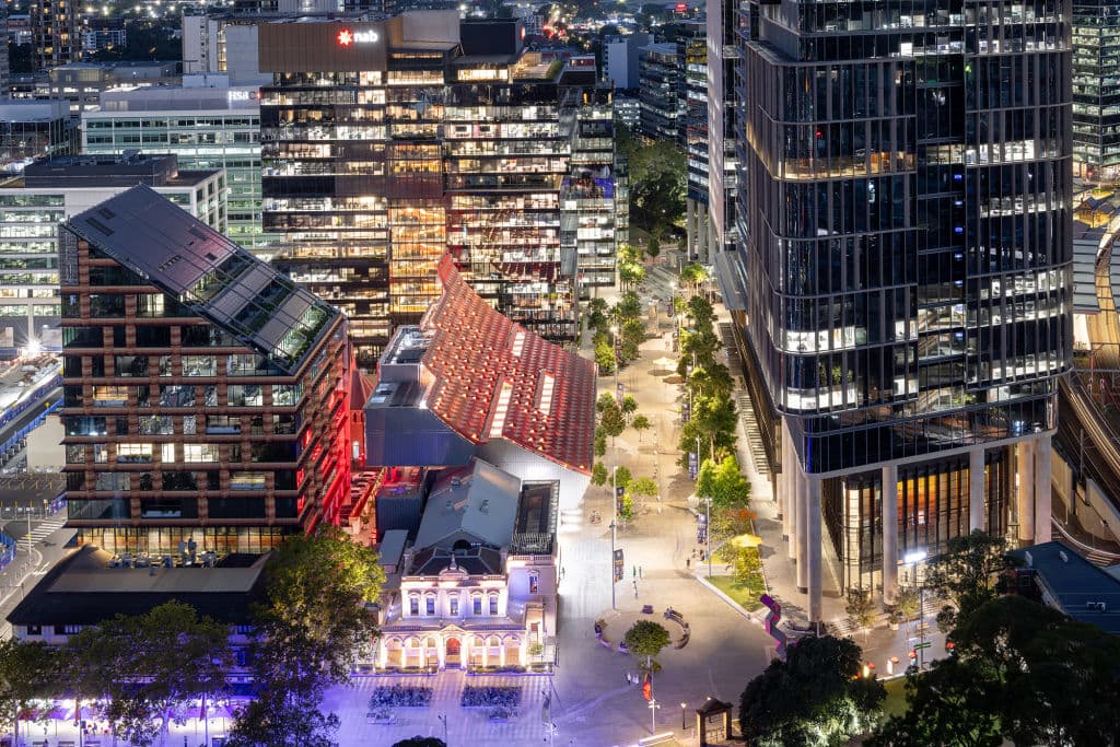 The annual Parramatta Lanes street festival.