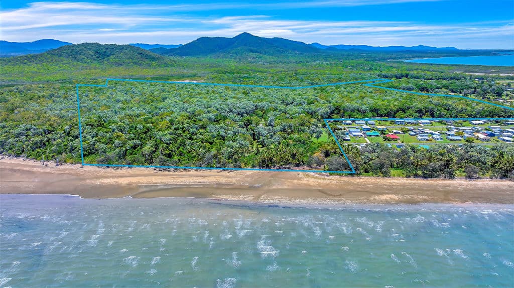 Beachfront, caravan park