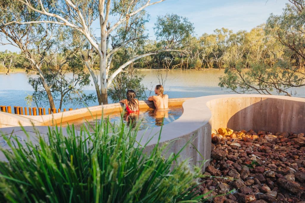 Cunnamulla Hot Springs, Queensland.