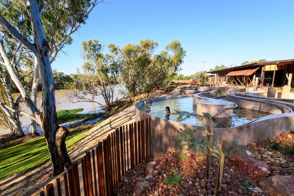 Cunnamulla Hot Springs, Queensland.