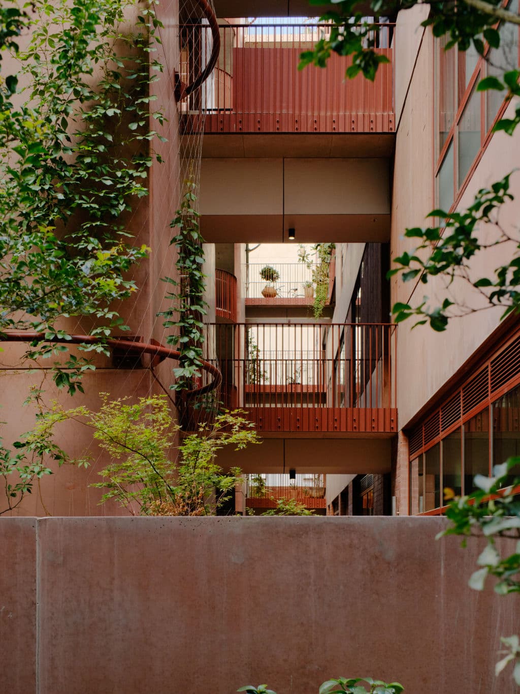 The award-winning residential development at 9 Wilson Avenue, Brunswick.