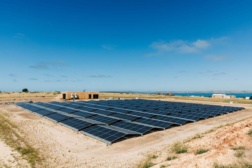 Solar infrastructure powers the off-grid luxury at Rumi on Louth Island