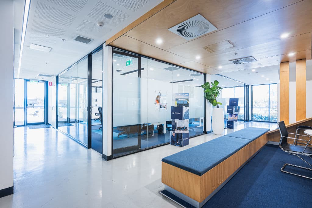 The entrance to NewCold's new expanded facility.