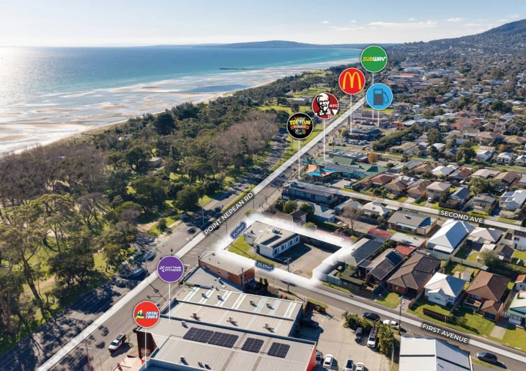 The location is a prozen fast food location, with operators in the immediate area.