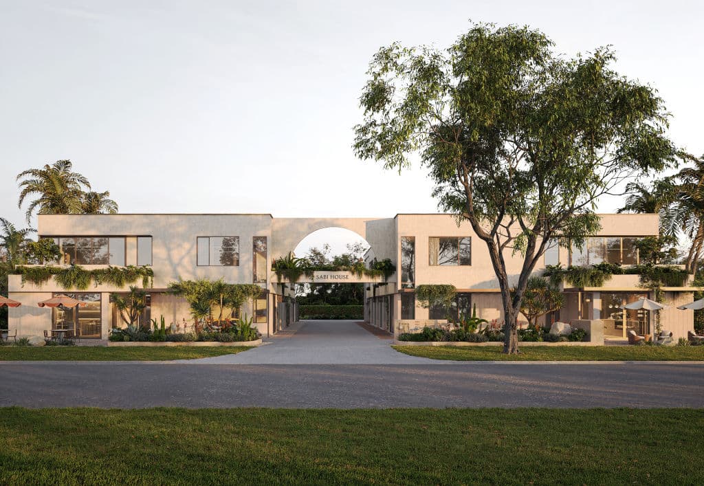 The property has been designed to have a strong street presence and ground floor space to connect tenants.