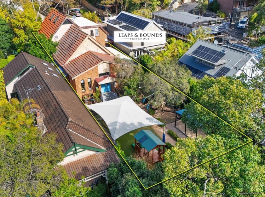 An aerial of the centre, which was sold with a renewed five-year net lease to 2029, with options to 2037.