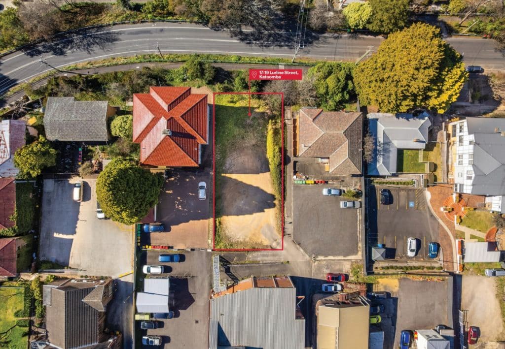 The 715-square-metre block is expected to sell for around $1 million.
