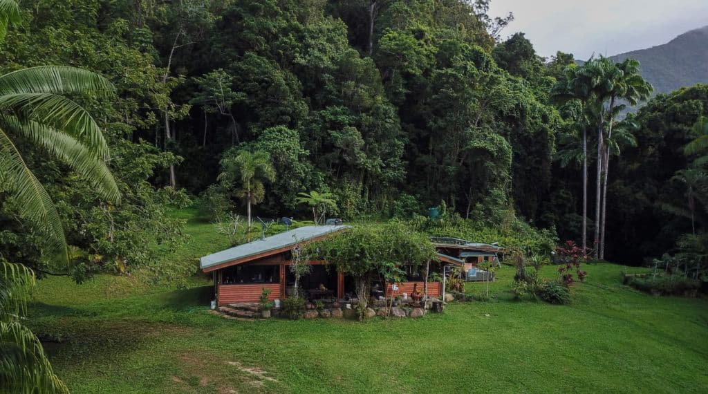 A homestead on the property.