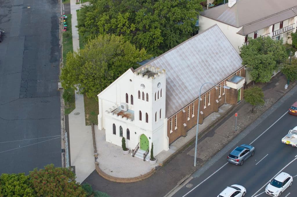 Orange church